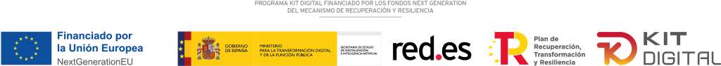 PROGRAMA KIT DIGITAL COFINANCIADO POR LOS FONDOS NEXT GENERATION (EU) DEL MECANISMOS DE RECUPERACIÓN Y RESILENCIA - Logotipos Kit Digital